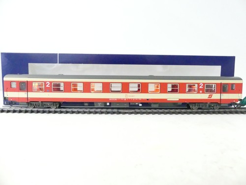 Roco H0 64794 Personenwagen 2.Kl., ÖBB -BELEUCHTET- DC, NEM, NEU in OVP #68173 | Condition: Gebraucht