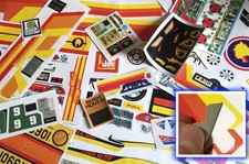 Big Jim Mattel ADESIVI Repro FILES per stampa su plotter da taglio. SOLO FILES.