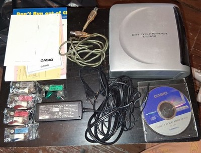 Casio CW-100 Disc Title Printer USB Thermal CD/DVD Printer PARTS