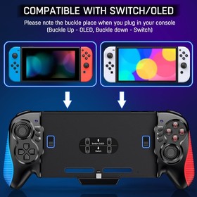 Switch Controller for Switch/Switch OLED, Hall Effect One-Piece Joypad Contro...
