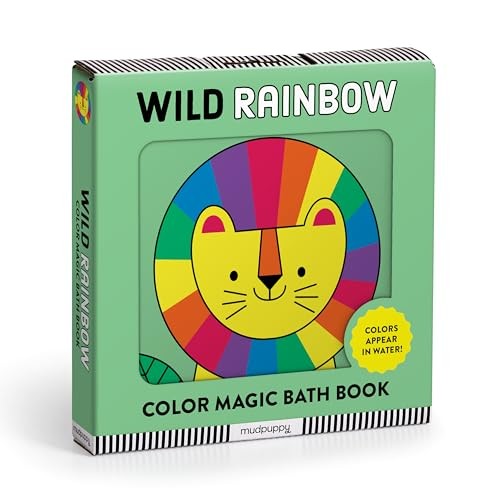 Wild Rainbow Color Magic Bath Book by Mudpuppy (2021) - Image 5