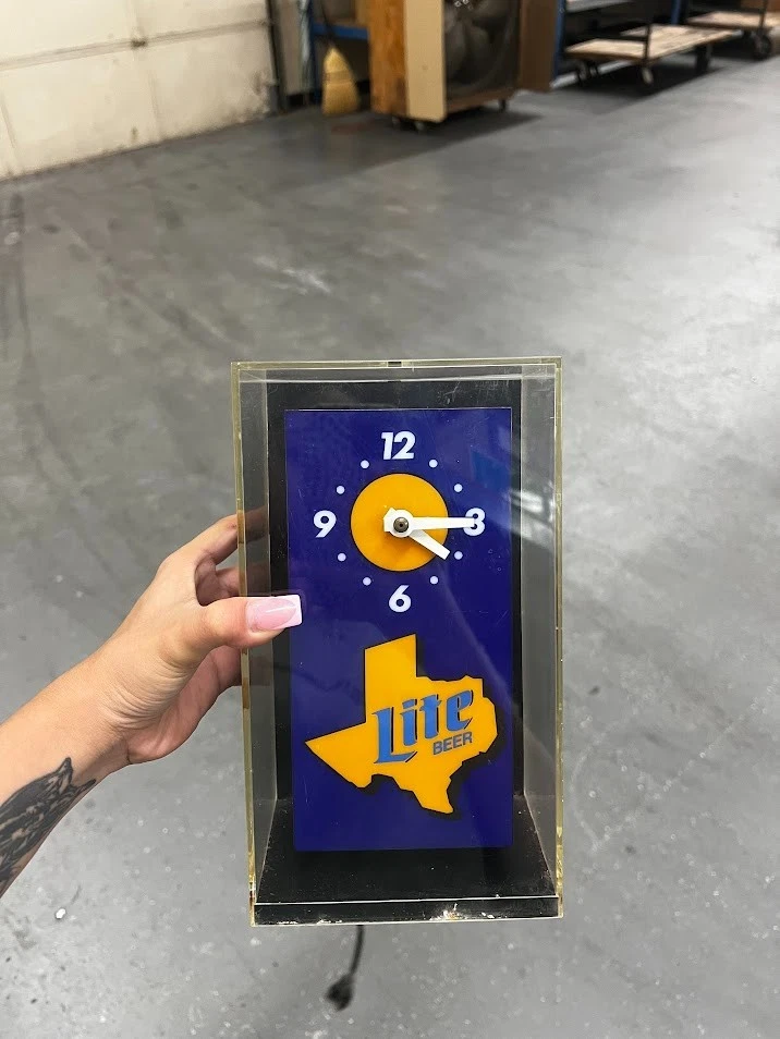 Miller Lite Clock for sale | eBay