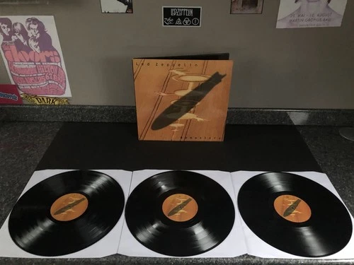 TRIPLE VINYL LP LED ZEPPELIN ALBUM REMASTERS ZEP 1 UK 1ST PRESS NM-/NM- SUPERB