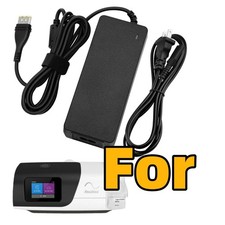 65W 24V Power Supply for AirSense 11 AutoSet Elite CPAP supplies power cord
