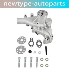 Long Water Pump High Volume Flow For Sbc Small Block Chevy 283 305 350 400 Satin Long Water Pump High Volume Flow For Sbc Small Block Chevy 283 305 350 400 Satin