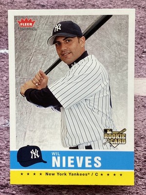 2006 Fleer Tradition Wil Nieves #195 New York Yankees