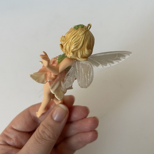 Hallmark 2007 Poinsettia Fairy Limited quantity Special Ed Ornament - Picture 5 of 6