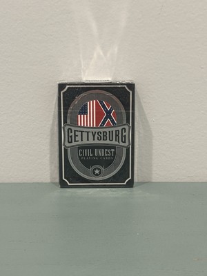 GETTYSBURG CIVIL UNREST OF PLAYING CARDS BY TOMLINSON (UP TO 3 BLACK SEALED)