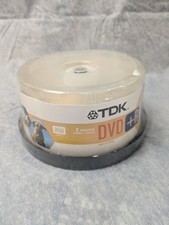 BRAND NEW SEALED TDK DVD R 15 Pack Discs Spindle 4.7GB 120 Mins 8x Speed SS