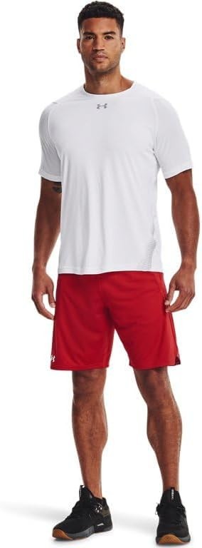 Under Armour Mens Locker 9in Pocketed Short Red Sz XL 6590₽