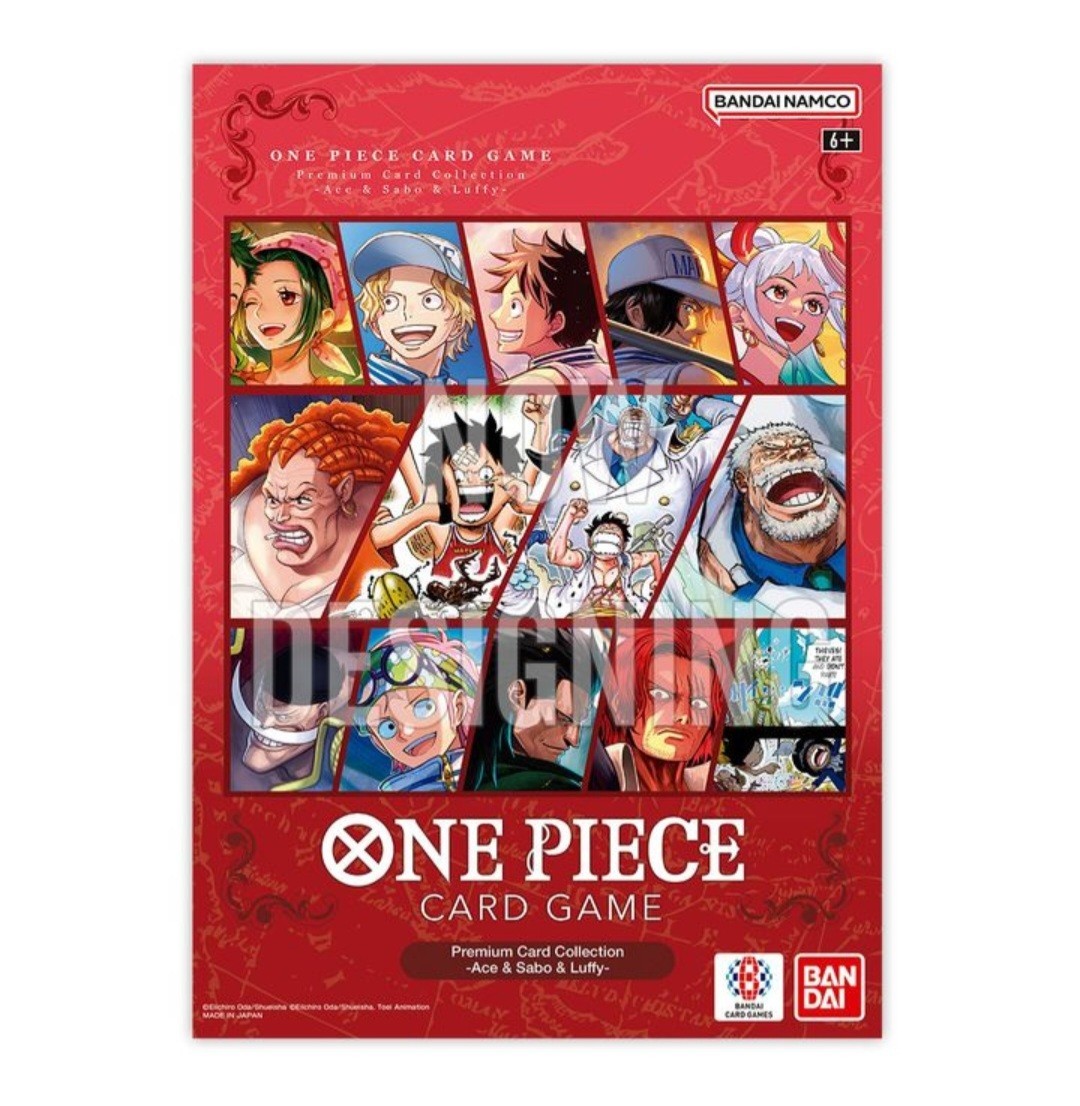 PRESALE ONE PIECE CARD GAME Premium Card Collection Ace & Sabo & Luffy