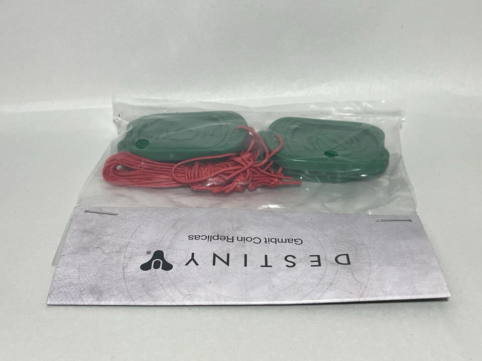 Destiny Gambit Video Game Coin Replicas Loot Gaming 2021 Green Plastic LootCrate - Image 3 of 4