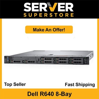 Dell PowerEdge R640 Server 2x Gold 6138 = 40 Cores | H730P | 64GB RAM | 2x trays
