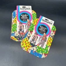 Vintage Iron On Pretty Patches Floral Bondex 1970s Retro Repair Patchwork Fabric