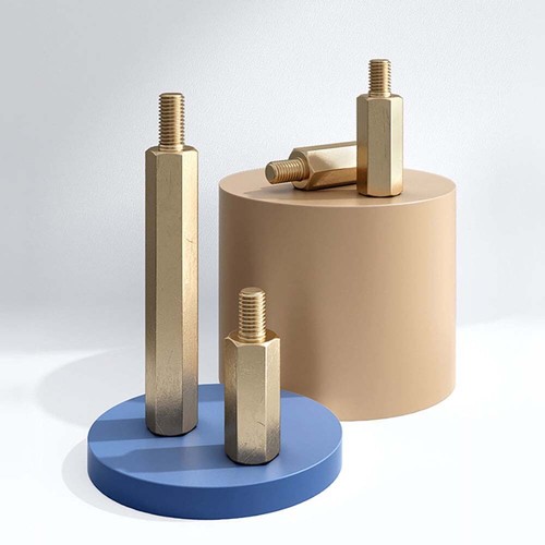 M2 - M5 Male-Female Thread Pillar Hexagonal Brass Spacer PCB Studs Standoff Hex - Picture 2 of 12