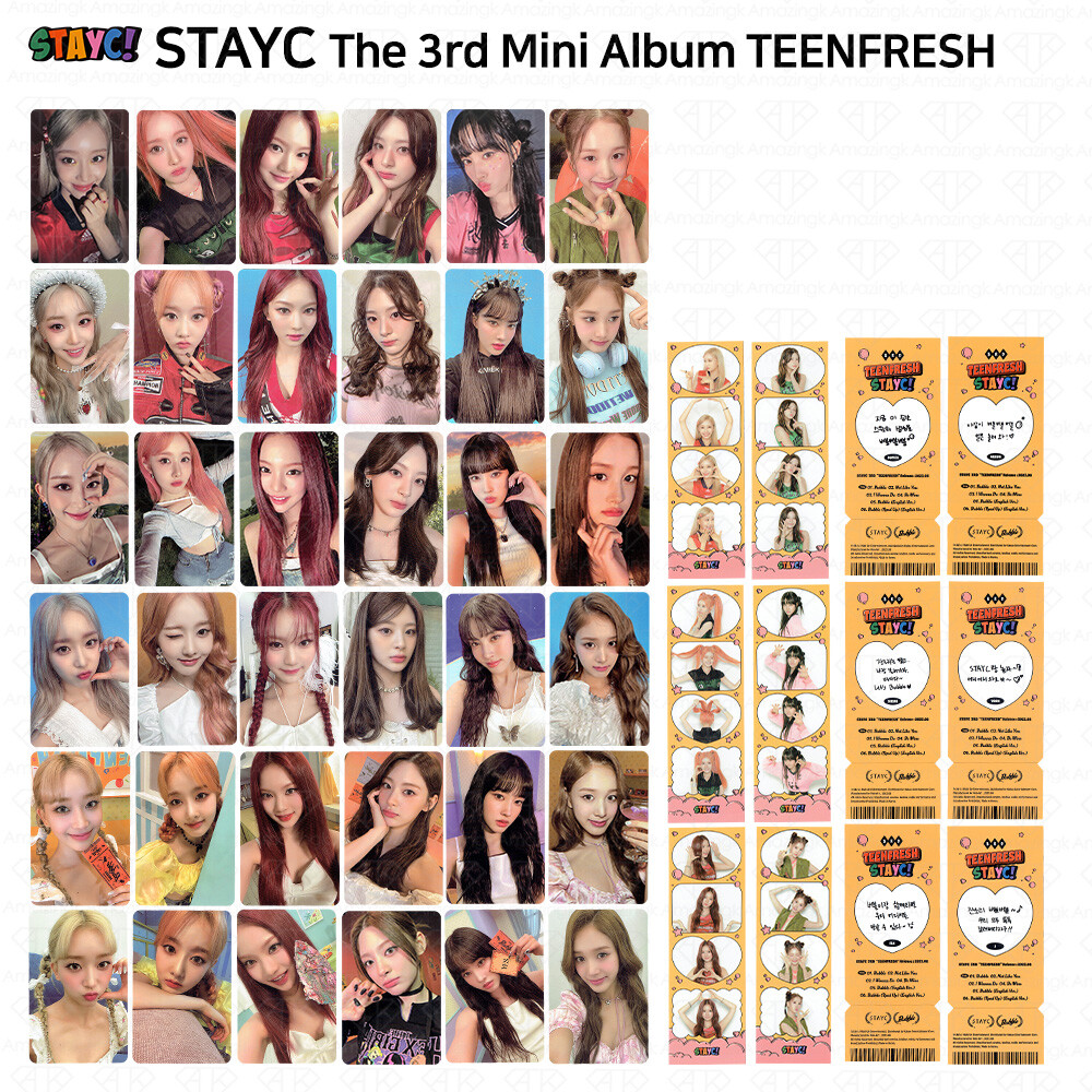 StayC 3rd Mini Album TEENFRESH Original Ver Digipack Ver StayC 3rd Mini Album TEENFRESH Original Ver Digipack Ver