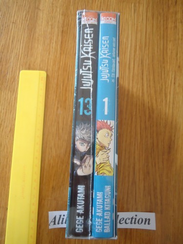 LOT MANGA JUJUTSU KAISEN 13 KIOON SEINEN + roman 1 COLLECTOR COFFRET - Picture 3 of 4