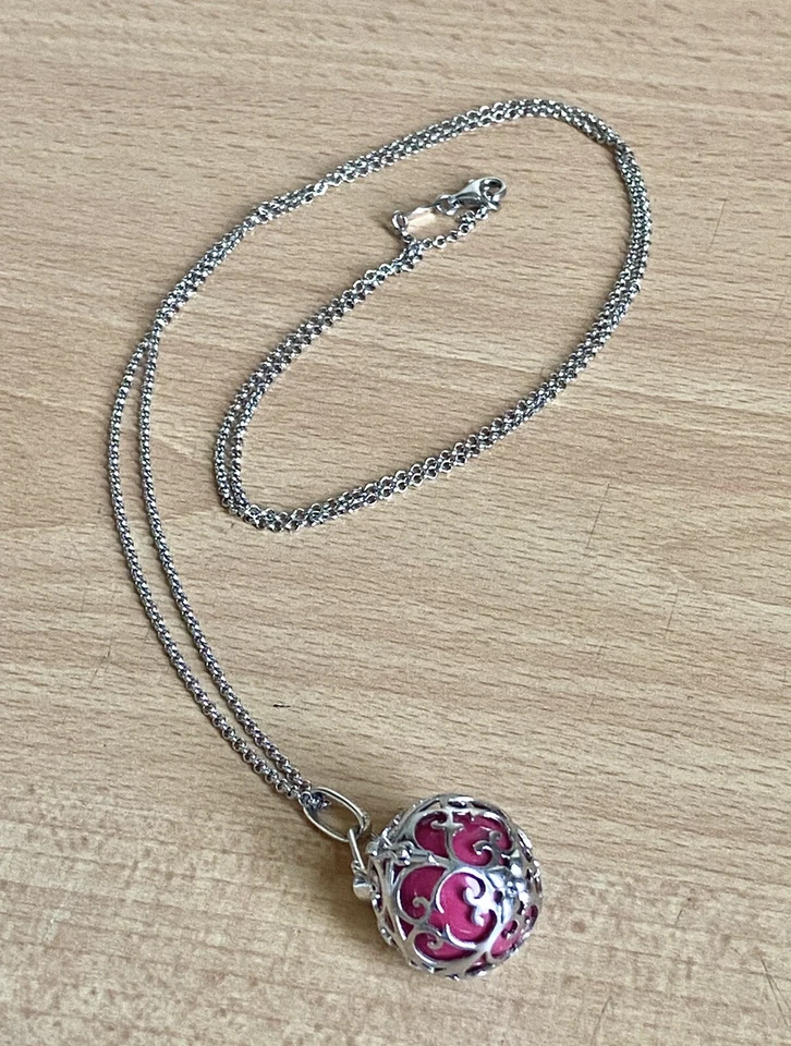 Engelsrufer Collana Con Ciondolo - Lunga In Argento Massicciò 925. - Immagine 2 di 4