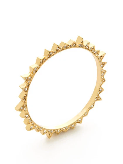 NUEVO CC Skye Auténtico STARBURST Oro Circonita cúbica Cristal Brazalete Elegante Edgy Rocker Foto 2 de 4
