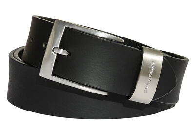 Pierre Cardin Ledergürtel Herren Leder Vollrindleder 4cm Breit (70007)