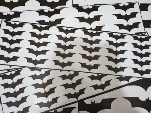 Batman Bat Logo Stickers Wall Decal Child Kids Vinyl Home Decor Nursery - Arkham - Afbeelding 1 van 4