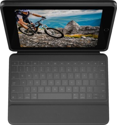 Logitech Rugged Folio Keyboard Case for Apple iPad 7th & 8th Gen