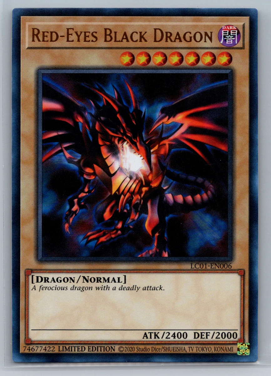 レッドアイズ・ブラックドラゴン DBT/2006 Red-Eyes B. Dragon LC01-EN006 Yu-Gi-Oh Legendary Collection 1 for