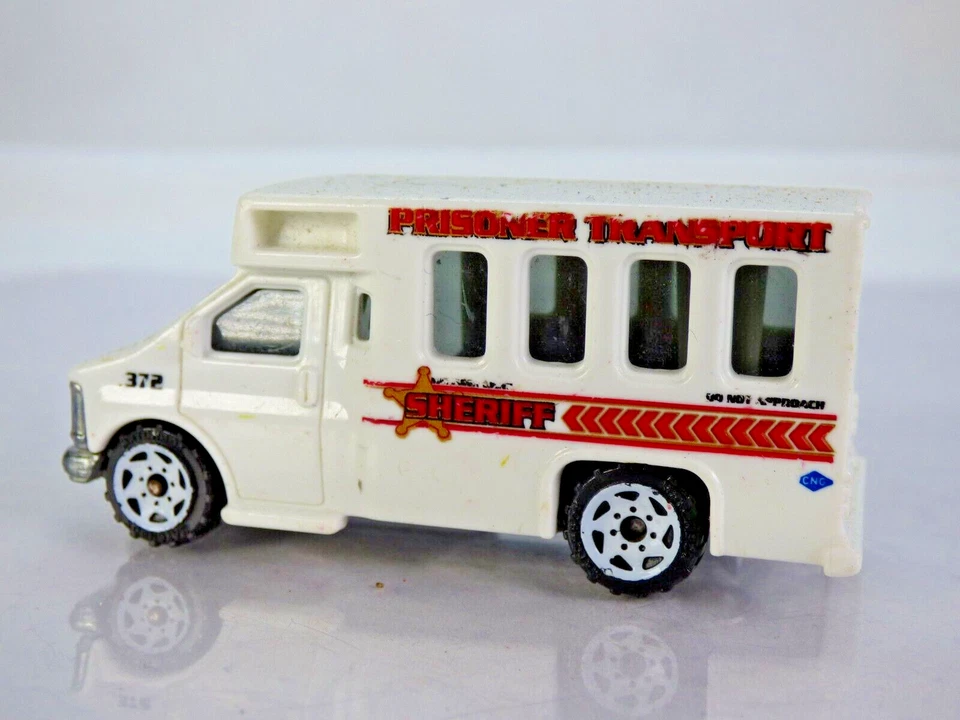 Matchbox Chevy Autobús de Transporte Prisionero Furgoneta de Transporte Coche de Juguete Coleccionable De Colección Foto 2 de 4