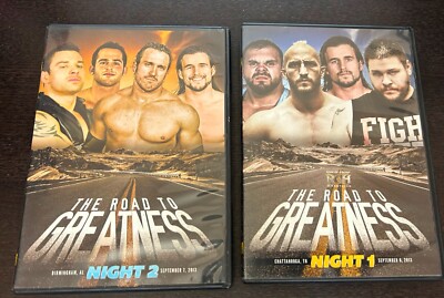 ROH Ring Of Honor Wrestling -- Road To Greatness 2013 DVD -- #1 + #2 Kevin Steen