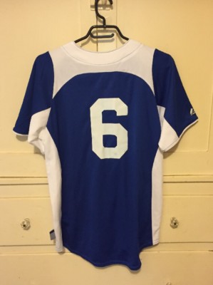 Los Angeles Dodgers Majestic Cool Base Jersey XL #6 | eBay
