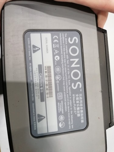 Sonos Play:5 Wireless Speaker - Used, Scratched, Fully Working - Photo 3/4