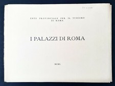 Stampe in b/n dei palazzi di Roma - EPT Roma, 1950.