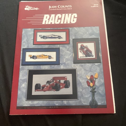 Judy Counts Racing Cross Stitch Leaflet  #1