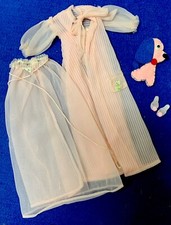 Vintage Barbie 1960 Nightie Negligee Excellent Complete