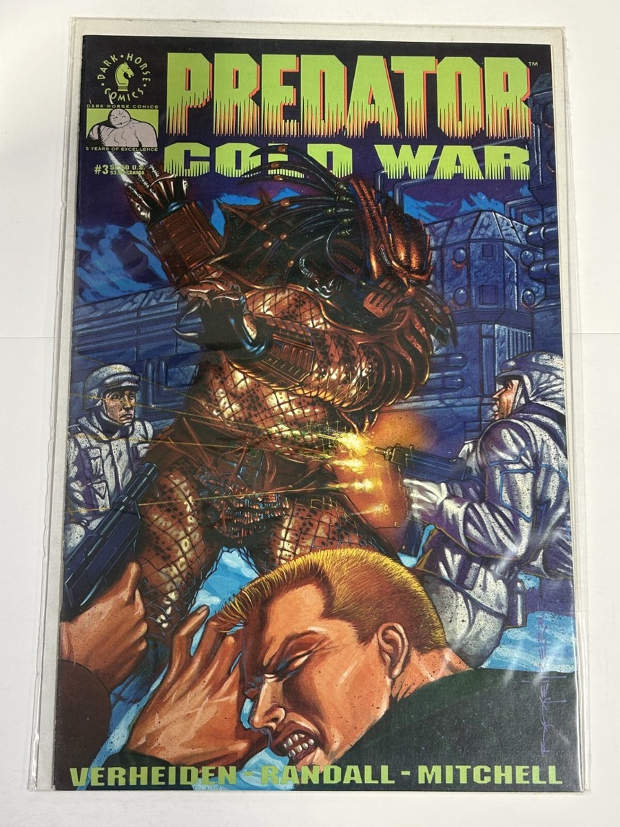 PREDATOR COLD WAR #3 1991 NEAR MINT DARK HORSE COMICS b-470 | eBay