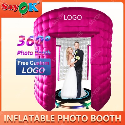 Portable Photo Booth Backdrop With Lights Enclosure Backdrop With Led ...