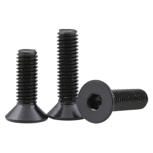 M3 M4 M5 Countersunk Socket Screws A2 Stainless Black Allen Hex Bolts DIN7991 - Picture 5 of 6