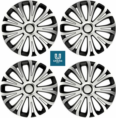 Radzierblende Abdeckung Inferno 14'' passend für Subaru Tribeca silber/schwarz 4er Set