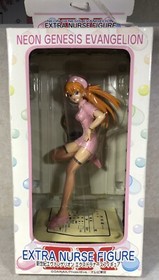 Neon Genesis Evangelion Asuka Langley Anime Figure Extra Nurse SEGA 2008 In Box