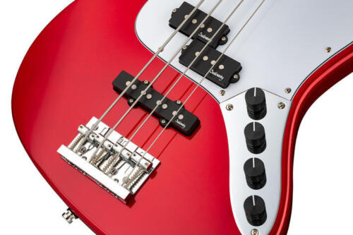 SHADOWSKY MetroExpress 21-Fret Hybrid P/J Bass, Maple Fingerboard, 4-String - Sun - Picture 2 of 5