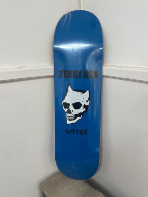 Jerry Hsu Lotties Skateshop Guest skateboard deck RARE New 8.25 