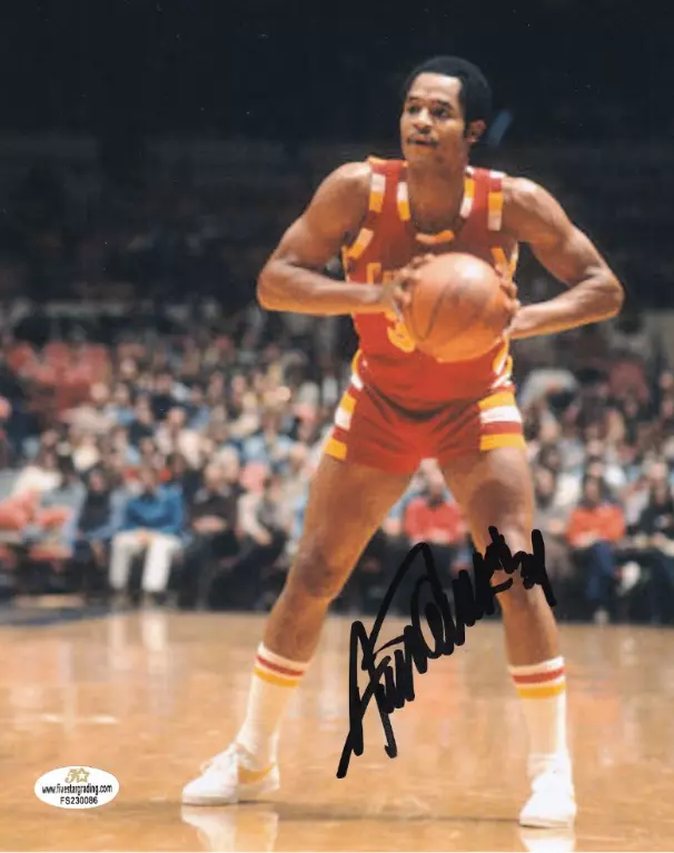 AUSTIN CARR Signed Cleveland Cavaliers 8x10 Photo Five Star
