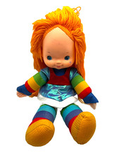 Vintage 80s Rainbow Brite Plush Doll 18" Hallmark Cards Retro