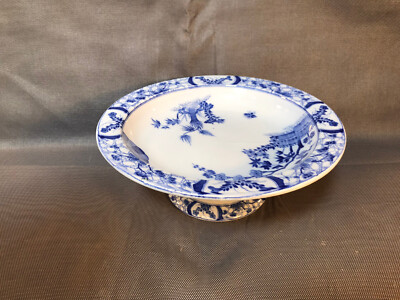 Vintage Serving Dish Fruit Bowl Porcelain From Creil And Montereau