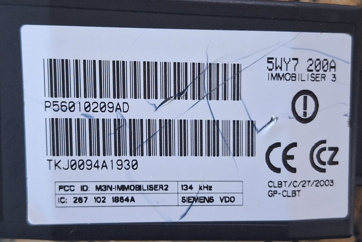 P56010209AD✓Jeep / Dodge / Chrysler IMMOBILIZER TRANSCEIVER ANTI