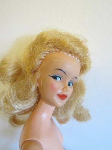 VTG 1965 BLONDE MISTY MISS CLAIROL GLAMOUR W12-3 M-12 DRESS IDEAL TAMMY DOLL