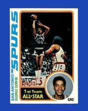 1978-79 Topps Set-Break # 20 George Gervin EX-EXMINT *GMCARDS*