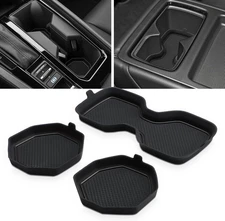 Auovo for Honda Accord 2023 2024 2025 Accessories Center Cup Holder Inserts Pads