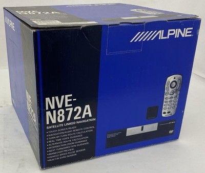 ALPINE NVE-N872A ADD ON NAVIGATION FOR SEECT ALPINE STEREOS OLD SCHOOL NEW