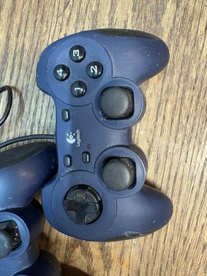 Logitech Dual Action (863247-0010) Gamepad (2) USED LOT OF 2, USED COMPUTER USB